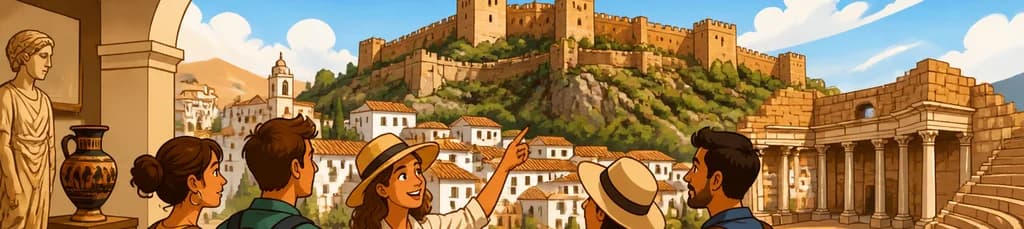 Escapada a Sagunto desde Valencia: Exploración del Museo, Castillo y Teatro