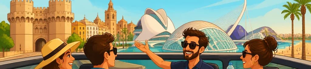 Recorrido privado premium por Valencia: dos horas para explorar la ciudad