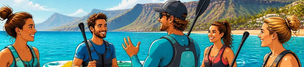 Descubre el Paddle Surf con una clase de 2 horas en Gran Canaria