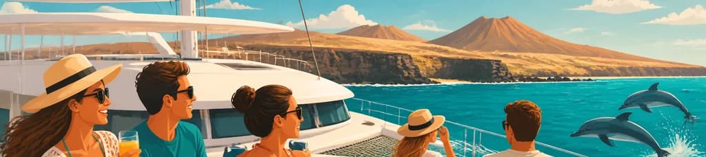 Experimente la navegación en el Magic Deluxe por el sur de Fuerteventura