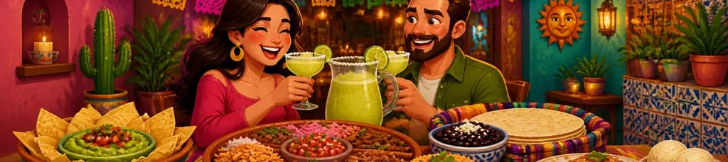 Menú Premium para dos personas con jarra de margaritas en La Mordida
