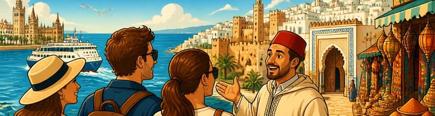 Excursión privada de un día a Tánger en Marruecos con salida desde Sevilla