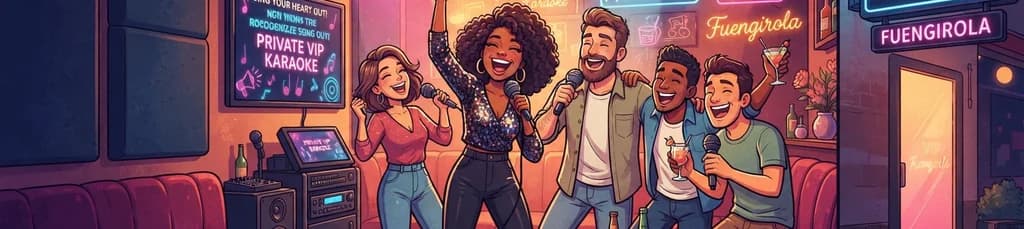 Disfruta de una experiencia privada de karaoke VIP
