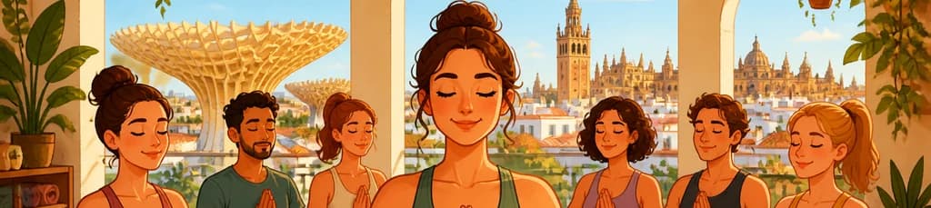 Sesiones de Yoga al Aire Libre en el Parque de María Luisa de Sevilla