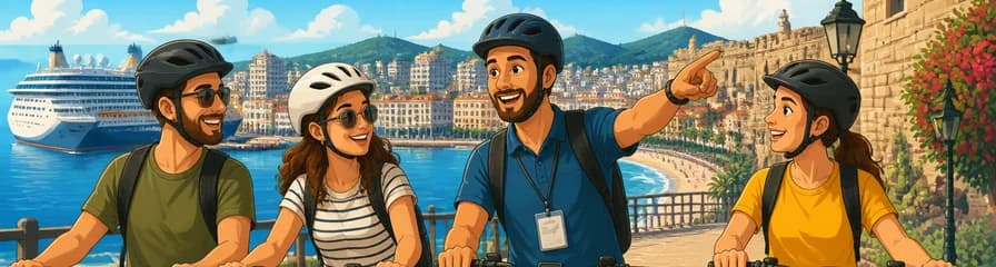 Recorrido en bicicleta eléctrica con opción de recogida para pasajeros de cruceros