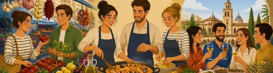 Una aventura culinaria práctica: de la plaza de abastos a la mesa en Córdoba