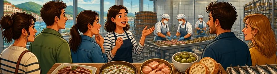 Recorrido y Degustación Culinaria en la Factoría de Anchoas de Santoña