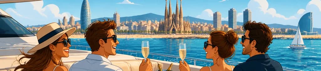 Alquiler de Yate Privado en Barcelona