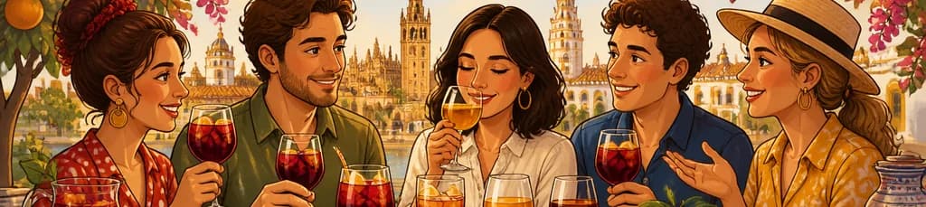 Cata de Bebidas Sevillanas