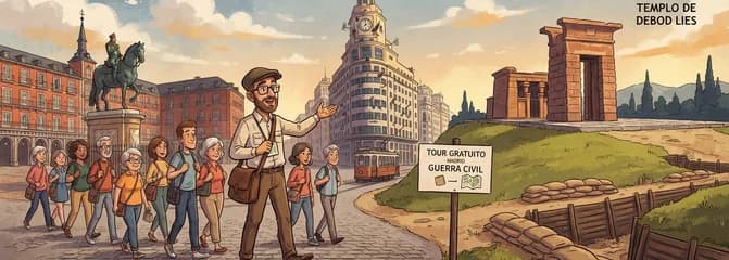 Recorrido a pie por la Guerra Civil Española en Madrid con un guía experto local