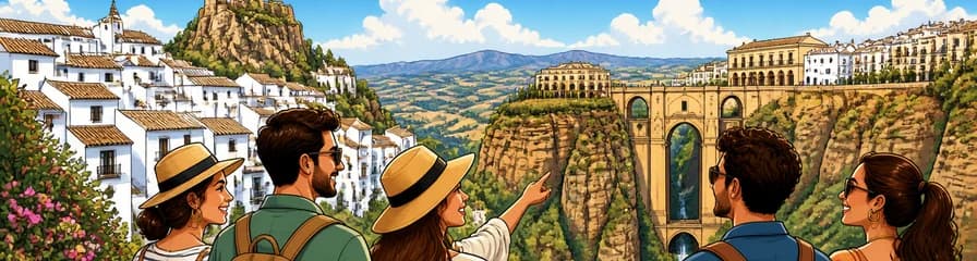 Jornada por los Pueblos Blancos y Ronda con salida desde Sevilla, en grupos pequeños