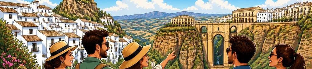 Jornada por los Pueblos Blancos y Ronda con salida desde Sevilla, en grupos pequeños