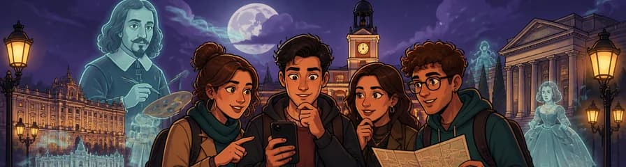 Juego de exploración al aire libre "Fantasmas de Madrid"