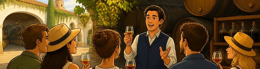 Recorrido Guiado por Bodegas con Degustaciones Vinícolas en Jerez