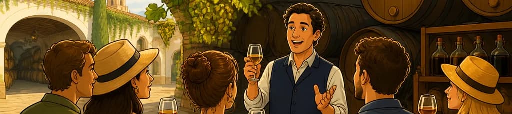 Recorrido Guiado por Bodegas con Degustaciones Vinícolas en Jerez