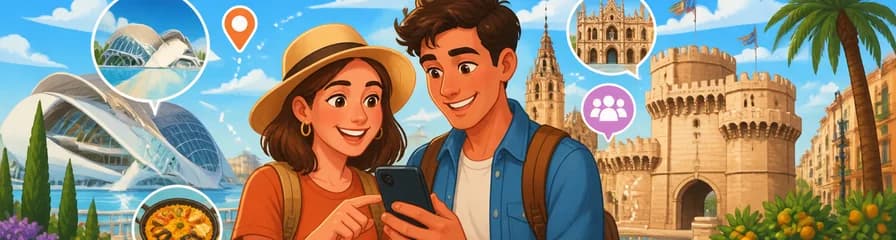 Recorrido privado autoguiado por Valencia usando tu dispositivo móvil