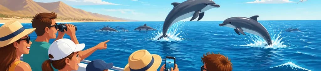 Observación de delfines en Fuerteventura: tour de dos horas