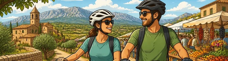 Recorrido en bicicleta eléctrica al mercado más longevo de la isla