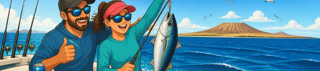 Vive la Emoción de la Pesca en una Aventura Privada en Lanzarote