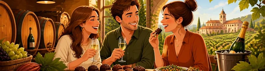 Vive una experiencia exclusiva de cava y chocolate con un almuerzo exquisito
