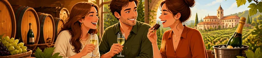 Vive una experiencia exclusiva de cava y chocolate con un almuerzo exquisito