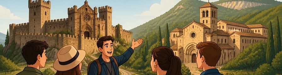 Exploración privada del imponente Castillo de Javier y el histórico Monasterio de Leyre