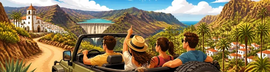 Aventura todoterreno en Gran Canaria: un emocionante recorrido en Jeep 4x4