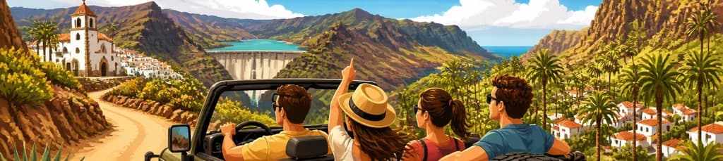 Aventura todoterreno en Gran Canaria: un emocionante recorrido en Jeep 4x4