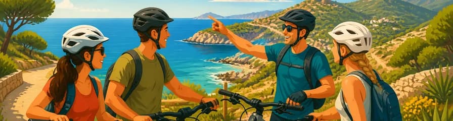 Recorrido privado en bicicleta eléctrica por Ibiza: Explorando la destacada ruta del norte