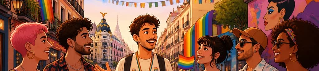 Descubre el Madrid LGBTQ+ en un tour privado con un guía local