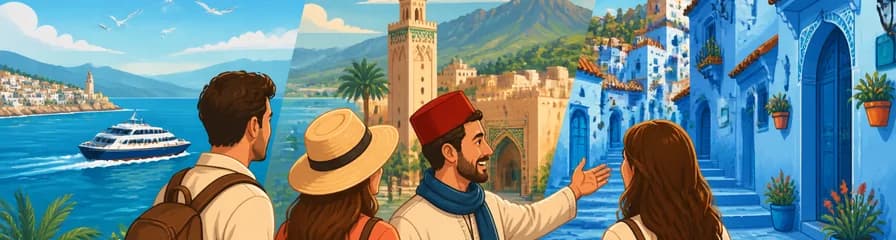 Excursión privada de dos días desde Tarifa a Tánger y Chefchaouen