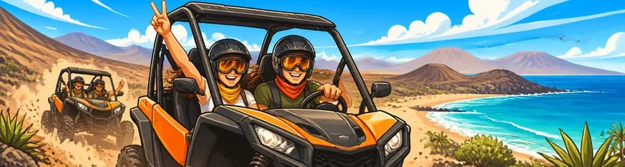 Aventura en buggy por Costa Calma