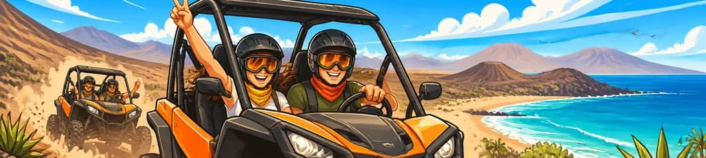 Aventura en buggy por Costa Calma