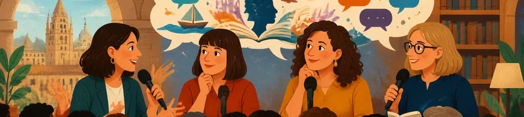 Conversatorio ¿Quién narra la historia? en el Hay Festival Segovia 2026