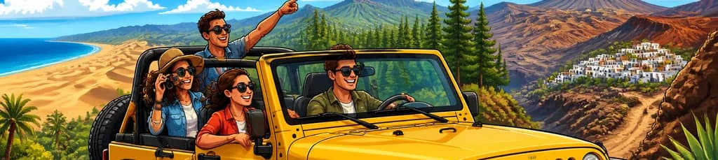 Aventura en Jeep por Gran Canaria: Un Tour de Exploración