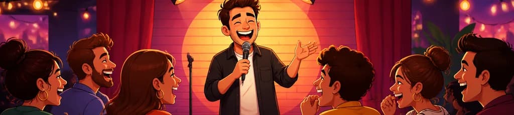 Disfruta de la comedia en el tardeo