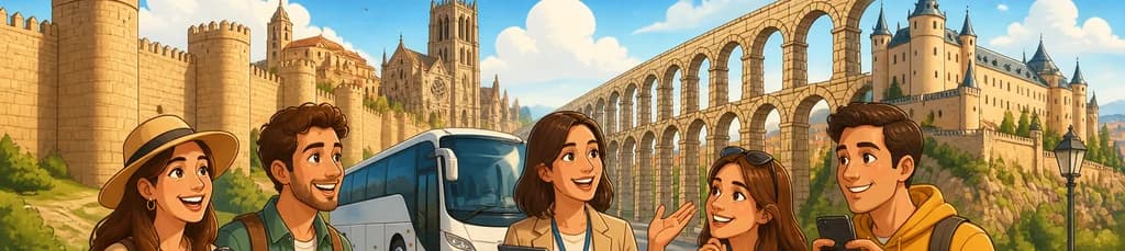 Descubre Ávila y Segovia en una excursión de un día desde Madrid con entradas a sus principales monumentos