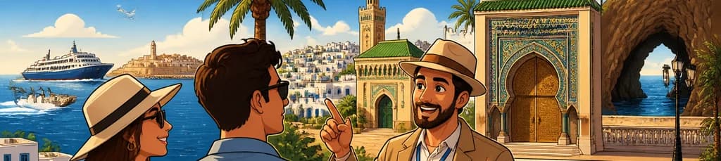 Exclusivo tour privado con todo incluido: Tánger desde Cádiz