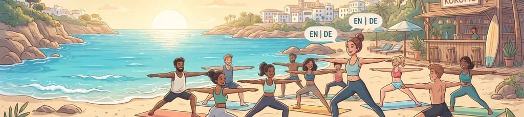 Sesión de yoga Vinyasa junto al mar en Cala Major (inglés/alemán)