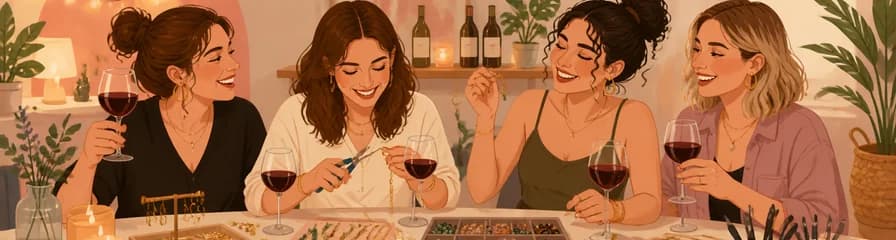 Taller para crear joyas con vino ilimitado