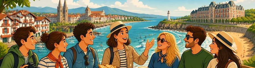 Excursión por Biarritz y la costa vasca francesa en grupo reducido con almuerzo
