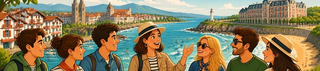 Excursión por Biarritz y la costa vasca francesa en grupo reducido con almuerzo