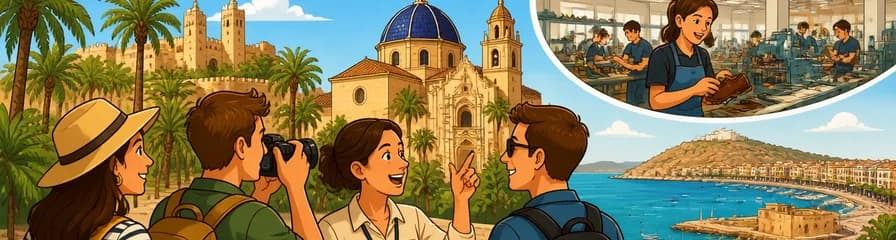 Tour Guiado de Medio Día por Elche y Santa Pola
