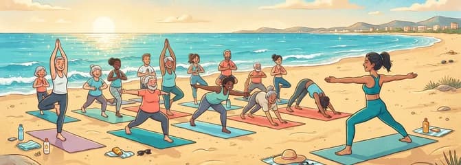 Sesión de Yoga en la Playa de La Mata, Guardamar: Hatha y Vinyasa para Todos los Niveles