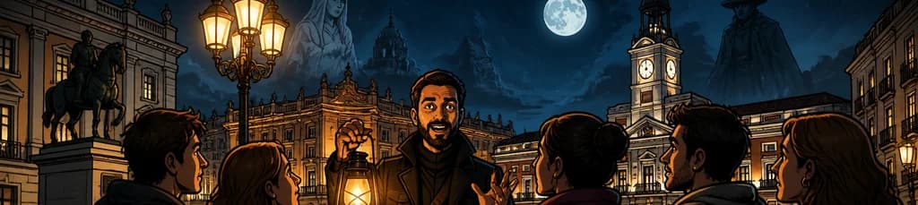 Recorrido Nocturno Guiado: Los Misterios y Leyendas del Madrid Encantado