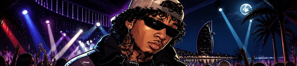 Tyga en vivo: Noche CRIB en Opium Barcelona