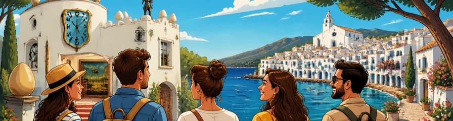 Viaje de un día completo a la Casa-Museo de Salvador Dalí y Cadaqués, partiendo de Girona, con entradas ya incluidas