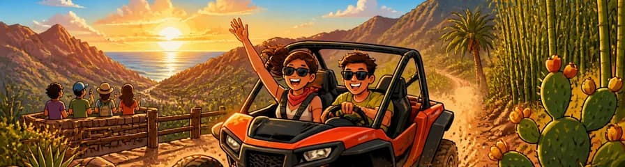 Aventura al volante de un buggy setentero en Gran Canaria