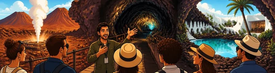 Excursión Premium: Explorando Tres Centros Emblemáticos de Arte y Turismo en Lanzarote