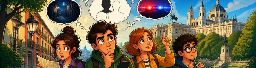 Aventura autoguiada "Madrid Mystery Quest: ¿Dónde está mi cuerpo?"